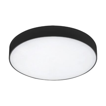 Plafoniera neagra 18W 2800k, 1800lm IP44, Rabalux
