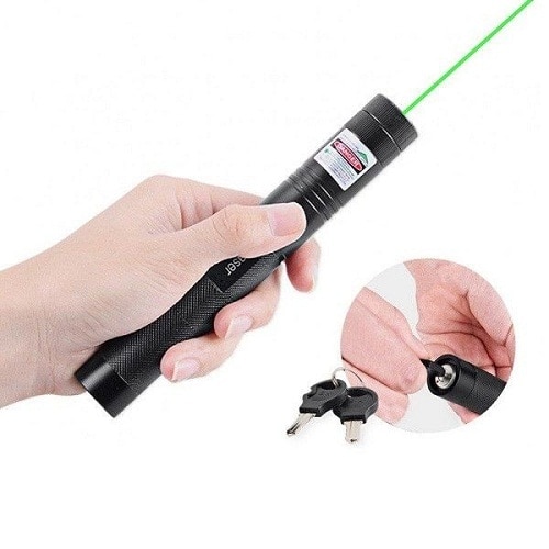 Dispozitiv Laser, de inalta putere, led verde, protectie copii, distanta 10km