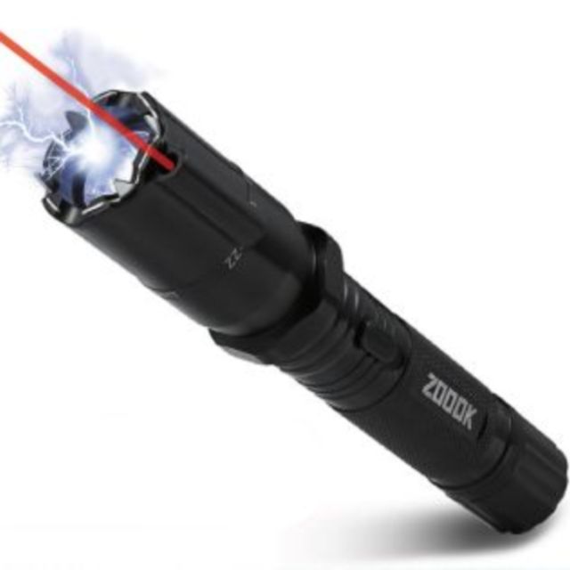 Lanterna cu laser si soc electric, Negru