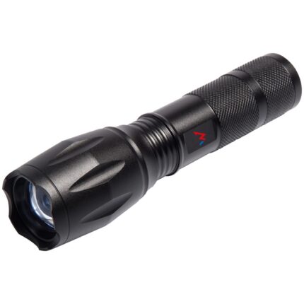 Lanterna LED Wonder T3001L, 5W, 300 lm, 3AAA, autonomie 4h, IP44, distanta iluminare 100m, Aluminiu, Negru
