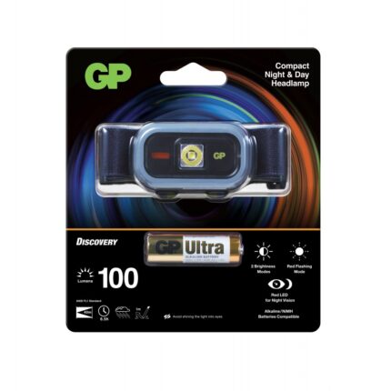 Lanterna frontala GP BATTERIES CH33 Mid Range cu 1 baterie AA 100 lumens