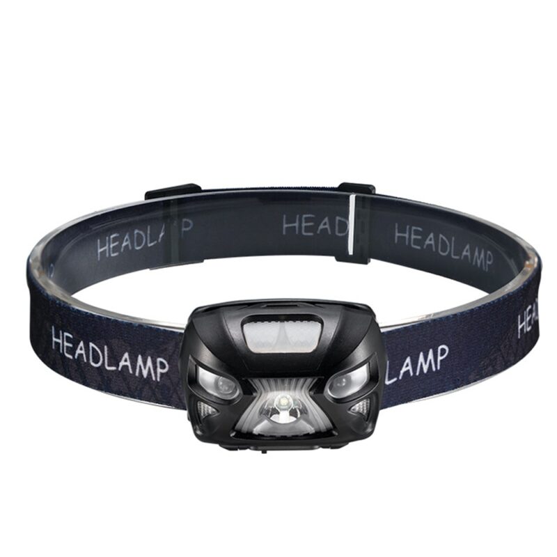 Lampa LED Frontala de cap, GOGOU®, 4 moduri, 300lumen, Negru