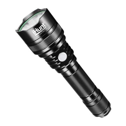 Lanterna iHunt Light Titan 1000, LED, din aluminiu, Acumulator inclus, Black