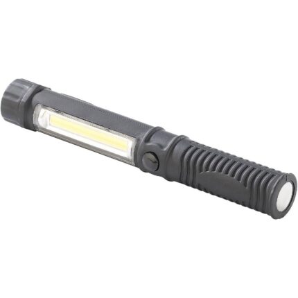 Lanterna LED 2in1 cu lumina COB si magnet, ideala pentru reparatii auto, camping si calatorii, 150 lm, 16.5 x 2.2 cm