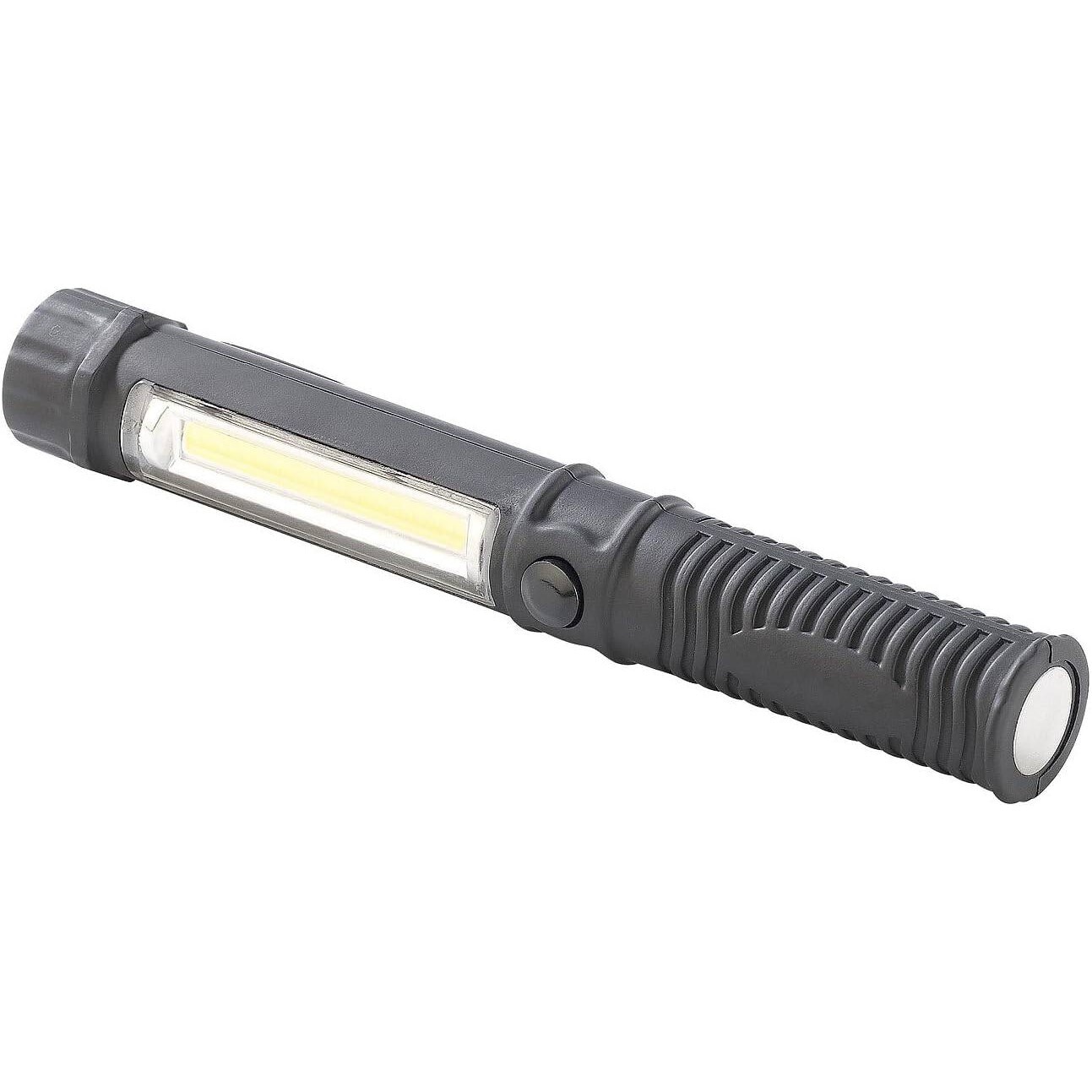 res_2c54b97c46385c6d7b7d5d99c86a90c3 Lanterna LED 2in1 cu lumina COB si magnet, ideala pentru reparatii auto, camping si calatorii, 150 lm, 16.5 x 2.2 cm