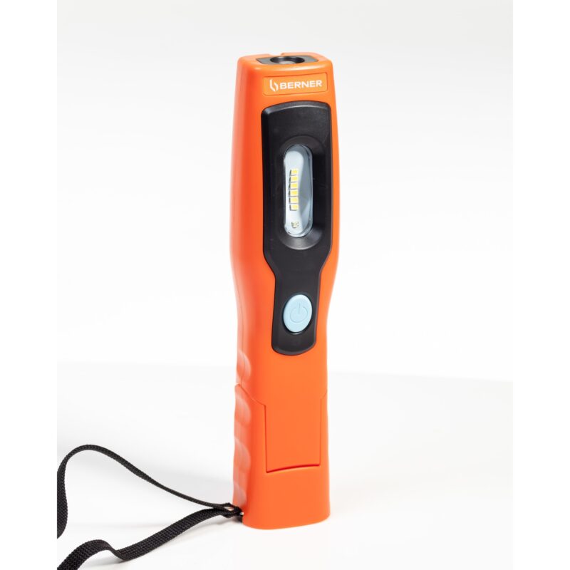 Lanterna Berner Pocket Lux, Micro, Rotire la 180 de grade, Portocaliu