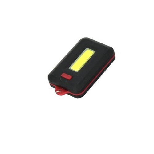 Lanterna breloc, flux luminos 30 lm, cu baterii incluse, culoare rosu