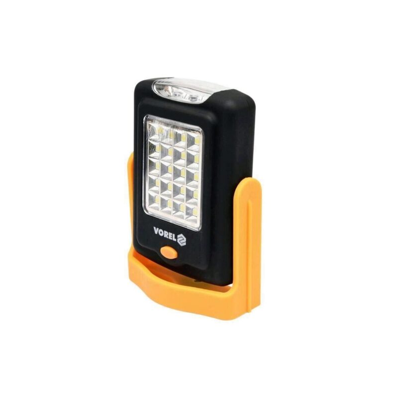 Lampa portabila cu magnet, agatatoare, 20+3 leduri, Vorel 82730