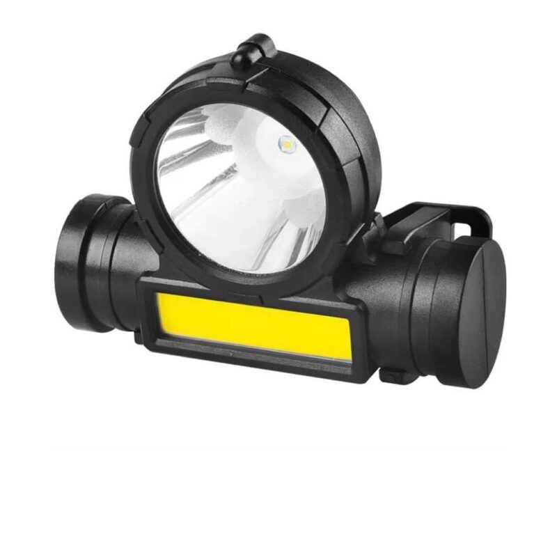 Lanterna de cap cu acumulator si led cob puternic pentru activitati in aer liber, 3W, 3 moduri de iluminare