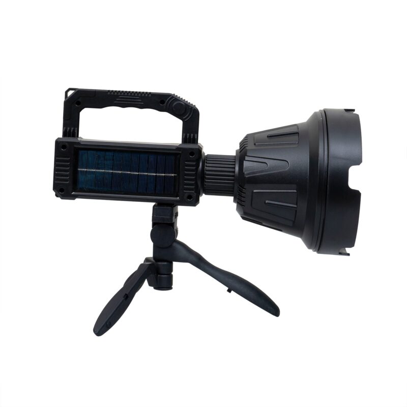Lanterna cu incarcare solara, 6 moduri de iluminat, USB si trepied W5110 / ZTS 8203