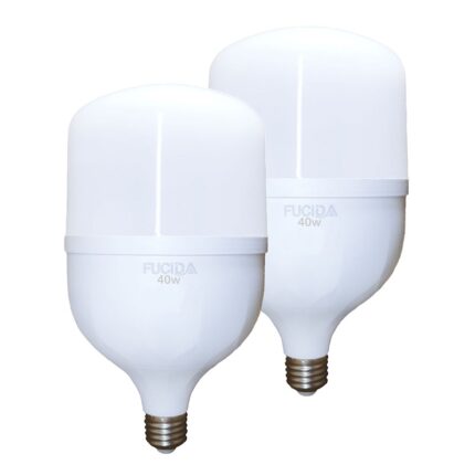 Set 2 Becuri Led, T120, 40W (300W), 4000Lm, E27, Lumina Naturala, 4000K