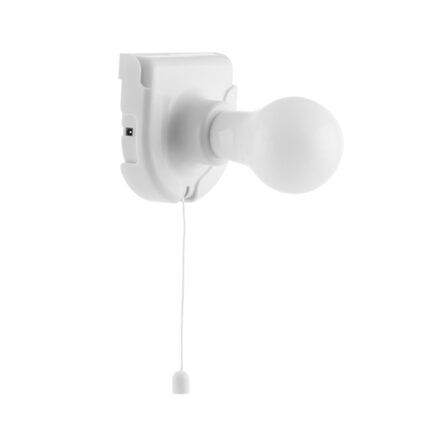 Bec led portabil InnovaGoods, Stilamp, 3W, lumina alba, material ABS, alb