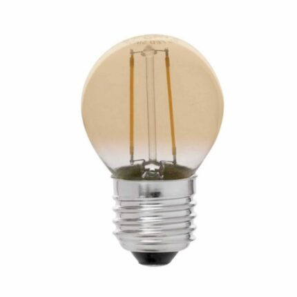 Bec LED Filament Vintage 2W, G45, E27, Lumina Calda, de Exterior