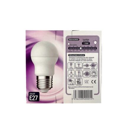 Bec led E27,60W, 806lm, 3buc, lumina calda, clasa energetica A+