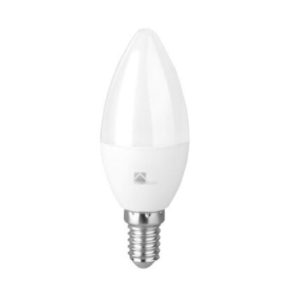 Bec LED Lumanare, 5W echivalent 40W, Lumina Alba Rece 6400K, 375 lm, E14, 220-240V, New B37