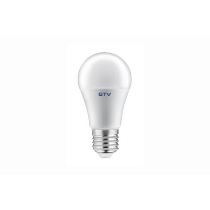 Bec LED GTV LD-PZ2A60-12, A60, E27, 12W, lumina alba rece (6500K), Clasa energetica F