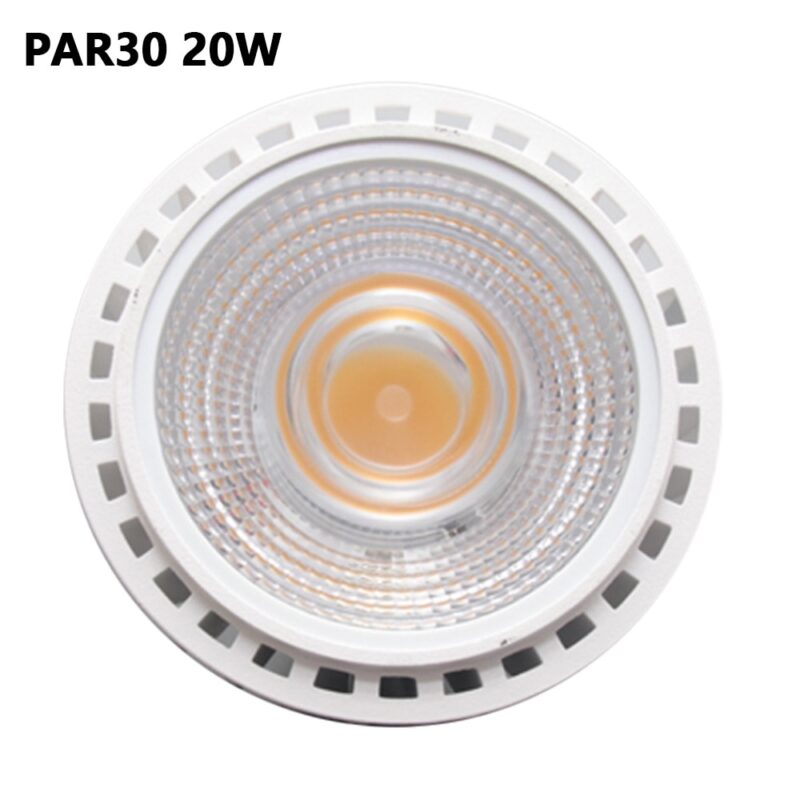 Set de Becuri pentru Cresterea Plantelor Cozevdnt, Spectru Complet, 20/30W, Alb, 9.5x9.5x13cm / 12x12x14cm