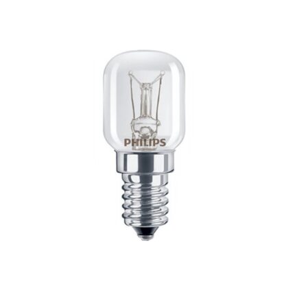 Bec frigider Philips 15W, soclu E14, lumina calda 2700K, Clar