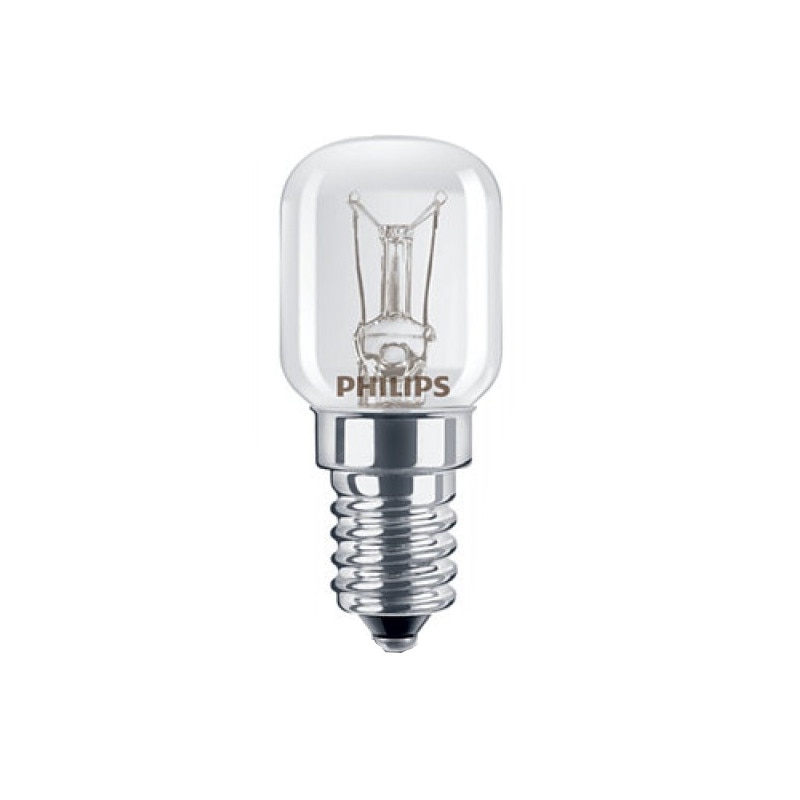 Bec frigider Philips 15W, soclu E14, lumina calda 2700K, Clar