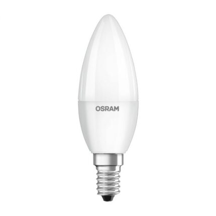 BEC LED Osram, soclu E14, putere 7W, forma lumanare, lumina alb naturala, alimentare 220 - 240 V, "000004058075311886" (