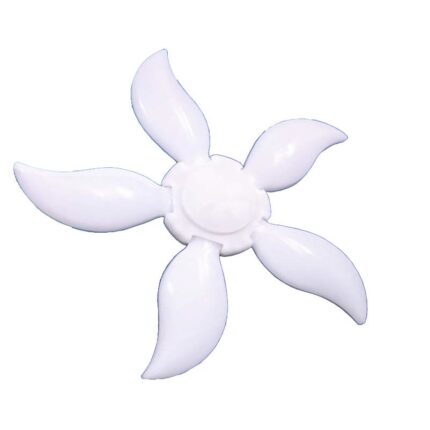 Bec LED elice cu 5 palete rabatabile pentru locuinta birou depozite subsoluri tip elice, lumina rece 55W