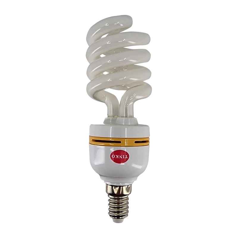 Bec economic spiralat, E14, 15W x 6400K, 900Lm, lumina rece