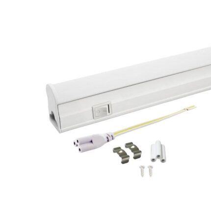 Lampa fluorescenta LED, Nvox, T5, 60 cm, 8 W, 3000 k, 800 lm, Alb