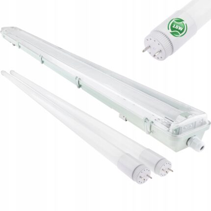 Tub neon LED, Lumiled, Metal/Plastic, 4000/6500K, 120cm, Alb