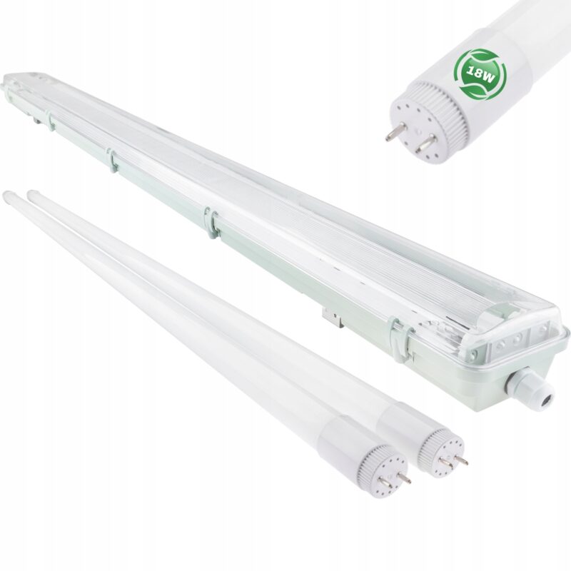 Tub neon LED, Lumiled, Metal/Plastic, 4000/6500K, 120cm, Alb