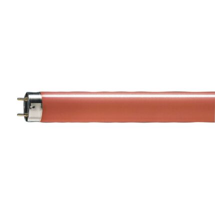 Tub fluorescent, Philips, TL-D Colored, G13, 36W, 15000 de ore, rosu