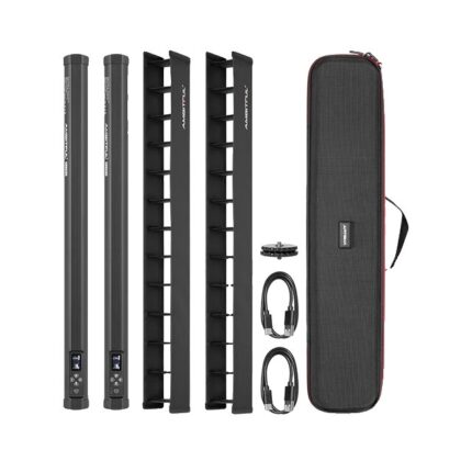 Set 2 Tuburi neon RGB, AMBITFUL A2 PRO, 2500K-8500K, control prin aplicatie, 20W