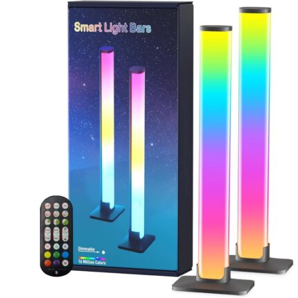 Banda de lumina inteligenta RGB LED, Excitat®, 16 milioane de culori, trei moduri de control, modul de sincronizare dinamica a muzicii, 213 moduri presetate, interfata USB (adaptorul nu este inclus)