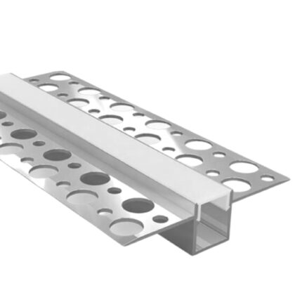 Profil LED Aluminiu Incastrat Sub Tencuiala anodizat 2 metri ZenLED