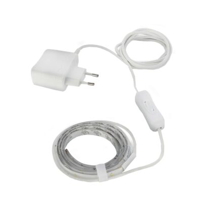 Banda LED RGB Philips, 17W, 260 lm, cu variator si comutator, 5 m