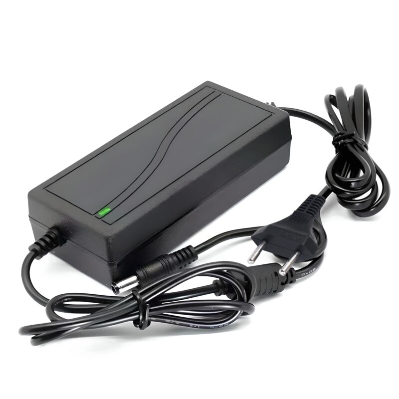 Sursa de Alimentare pentru Banda LED, Camere de Supraveghere si Produse Electronice, AC 100-240V, DC 12V 5A 60W, 2.1x5.5mm, 2m, Negru