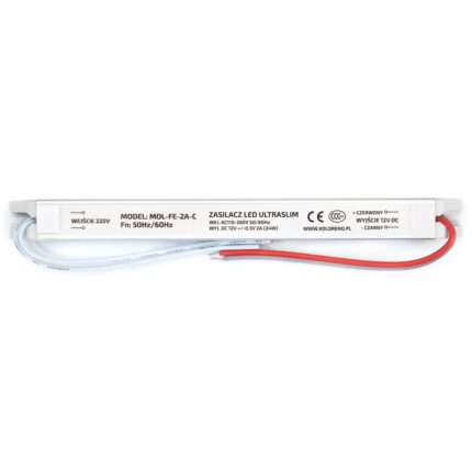 Sursa de alimentare Koloreno Ultra Slim, 12V, 24W, 2A, IP20, Multicolor