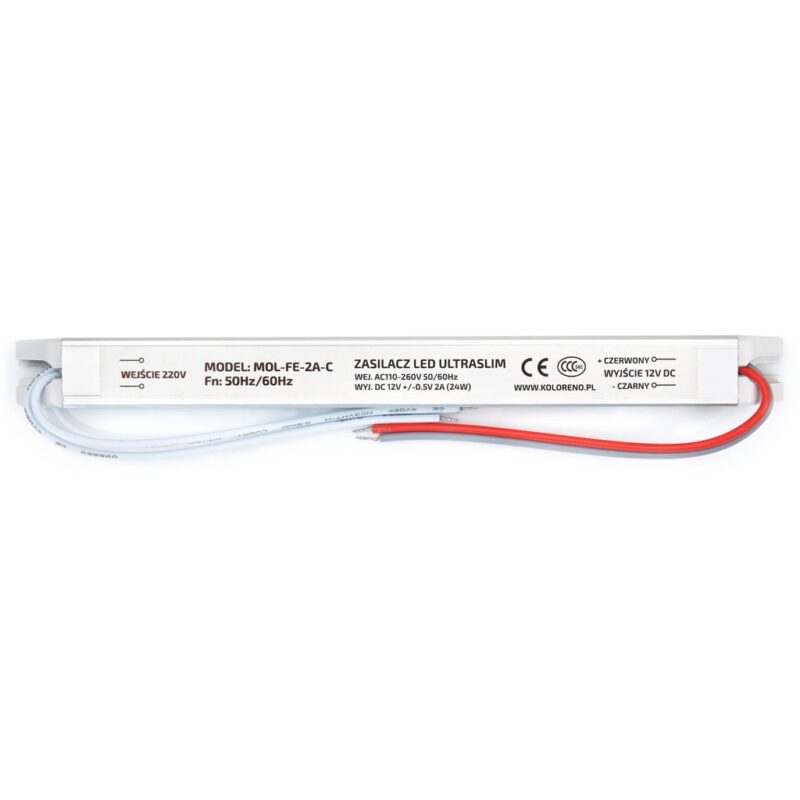 Sursa de alimentare Koloreno Ultra Slim, 12V, 24W, 2A, IP20, Multicolor