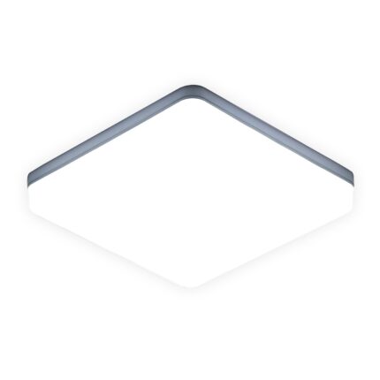 Plafoniera Cu Led-uri, Toolight, Patrat 23*4cm, Alb 6500k, 36w, 220v, Alb