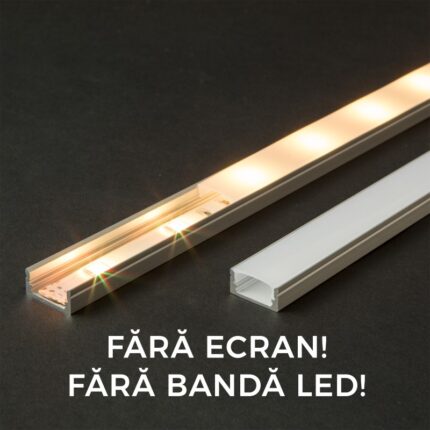 Profil de aluminiu cu LEDuri 2000 mm