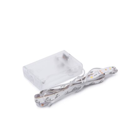 Banda decorativa cu LED, alb cald, Family, 1 m, 3 x baterii AA