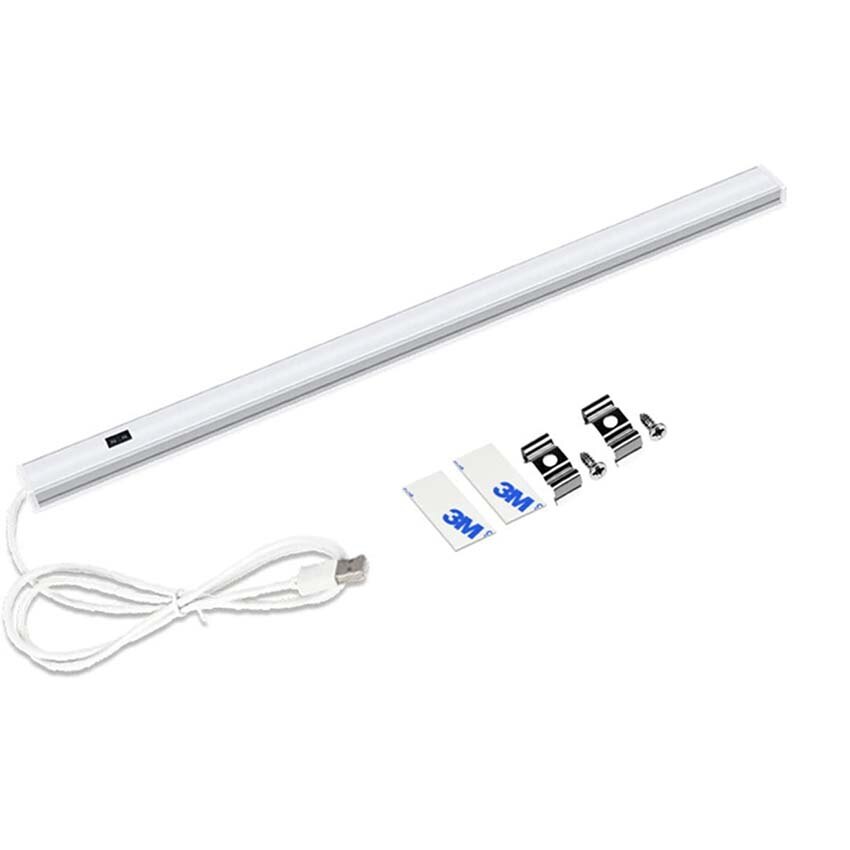 res_9f672a50e55d4942a84e5e6274ad8a6f Banda LED, Aluminiu, 5V, Senzor miscare, Culoare reglabila, Interfata USB, 2835SMD, 30 cm, Alb