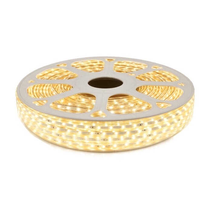 Banda LED 12V, Exterior IP65, 120 LED/m SMD2835, Alb-Cald, Rola 5 metri, ElectroAZ
