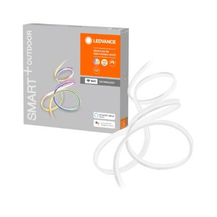 Tub luminos LED Ledvance SMART WIFI NEON FLEX, RGBTW, 630 lm, IP44, 5m, alimentator 220-240V, clasa energetica G