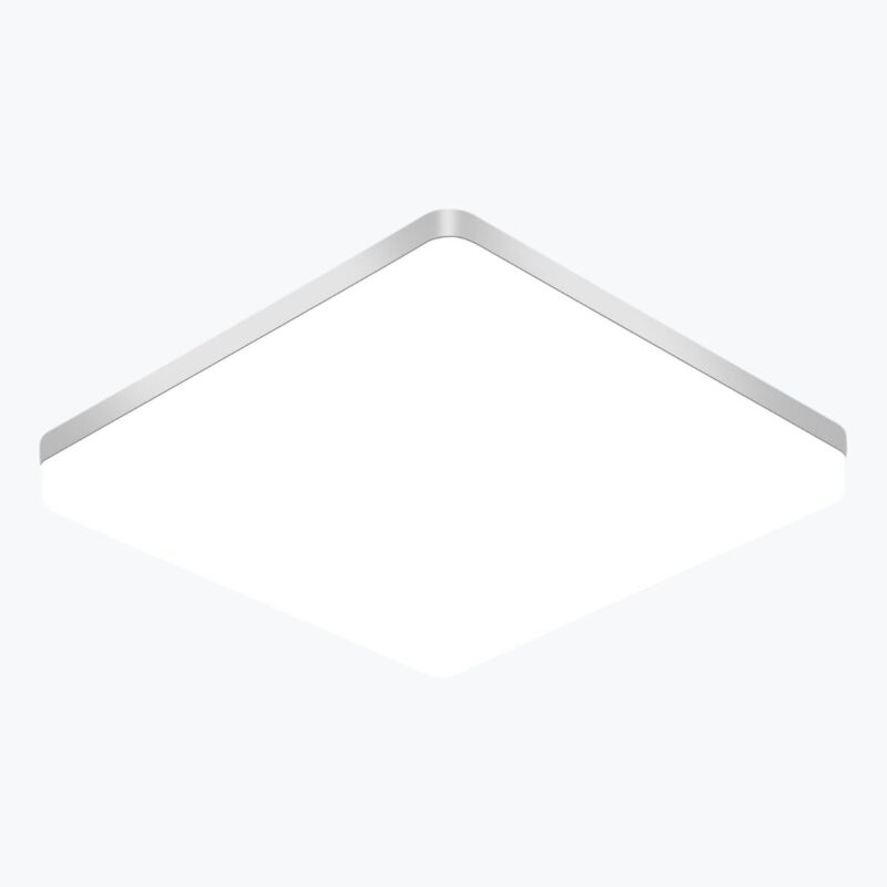 Plafoniera Cu LED-uri, Toolight, Patrat 30*4cm, Neutru 4000k, 48W 220V, Alb