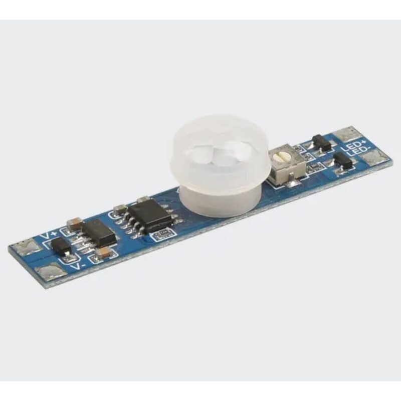 Lampa LDE 5A cu comutator controler infrarosu modul de comutare cu detectie a miscarii umane, 5V/12V/24V, 60W
