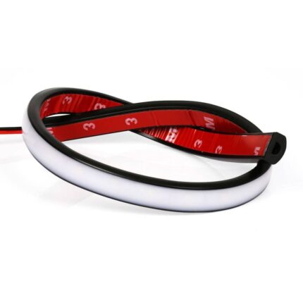 Banda LED flexibila, 50 cm, 12V, Iluminare portbagaj si cabina, Rosu