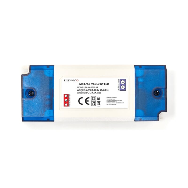 Alimentator pentru mobilier 12V 24W 2A IP20