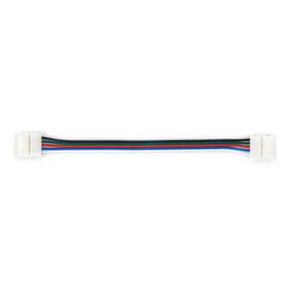 Conector pentru benzi LED Koloreno, 12mm, RGBW, 12-24V, 16cm, CN 28, Multicolor