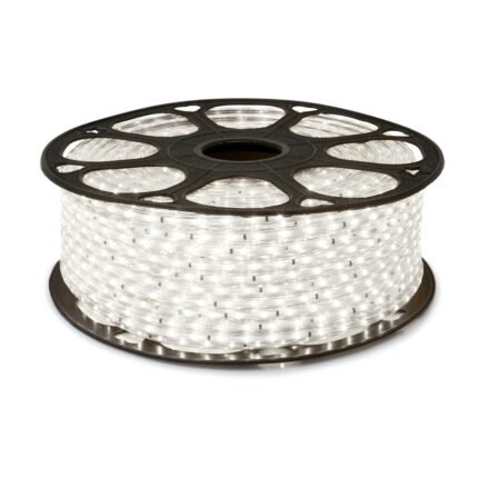 Banda LED 2835, KOLORENO, Silicon, 230V, 60 LED, IP68, 6W, 1 m, Alb rece (6000K)