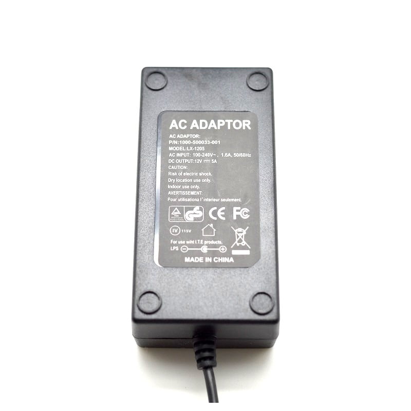 Alimentator pentru Benzi LED, 5A, 220V, Iesire 12V